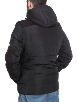 J83010 BLACK Куртка мужская зимняя NEW B BEK (150 гр. синтепон) - Фабричный китай фото 4