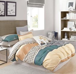 Постельное белье - Сатин Касабланка Семейный (молния) - Luteks фото 2