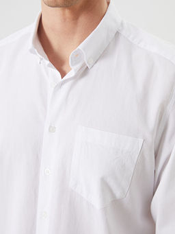 Regular Fit Uzun Kollu Poplin Erkek G?mlek