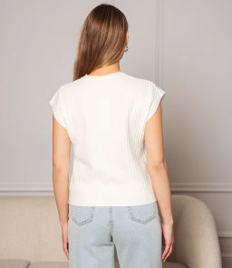 Футболка #КТ6021 (3), кремовый