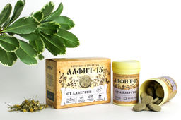 Алфит-15 от аллергии БАД в брикетах Алфит 1197