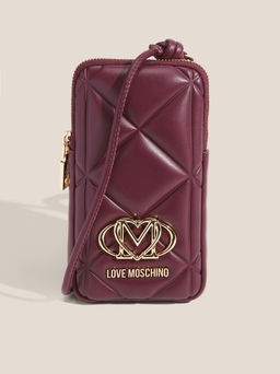 Сумка для смартфона LOVE MOSCHINO SLG EMBOSSED Q