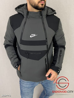 Куртка зимняя мужская с наполнителем холлофайбер - Bruno фото 3