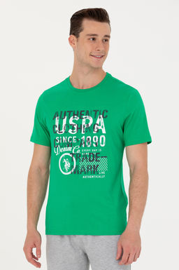 Мужская зеленая футболка Неожиданная скидка в корзине - U.s. polo assn фото 8
