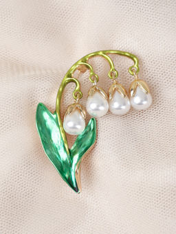 Брошь Ландыш / 1956-4 /уп 24/