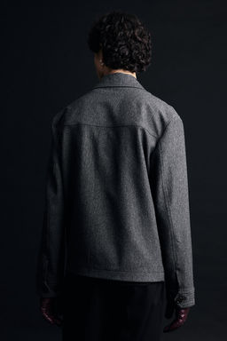 Chaqueta camisera de sarga Regular Fit - H&m фото 3