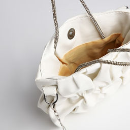 Сумка-клатч на молнии, цвет белый - Simaland фото 6