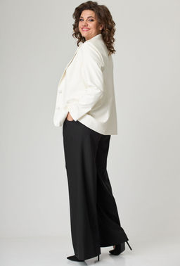 Жакет БелЭльСтиль 203 экокожа молоко фото 2