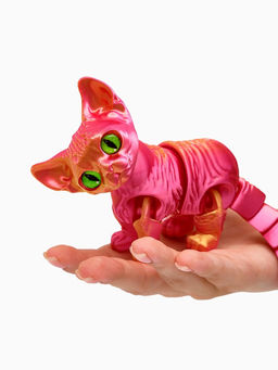 3Д - печатная игрушка «Котёнок», подвижная, цвет МИКС - Simaland фото 8