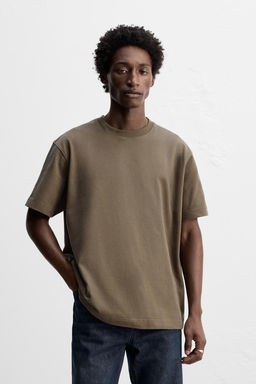 EXTRA HEAVYWEIGHT T-SHIRT - Zara фото 7