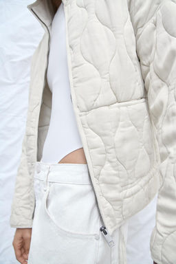 PADDED JACKET ZW COLLECTION - Zara фото 4
