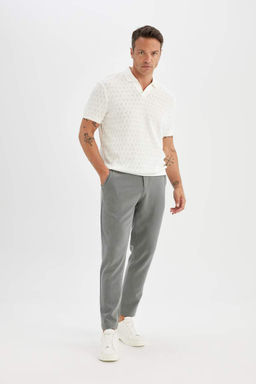 Брюки прямого кроя, эластичные во всех направлениях, прямого кроя - Defacto фото 3