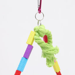 Качели для птиц, 20 х 16 см, микс цветов - Пижон фото 8