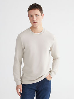 Bisiklet Yaka Uzun Kollu Erkek Ti??rt