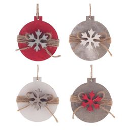 Украшение новогоднее "Снежинка", L8 W2,5 H9 см, 5в.