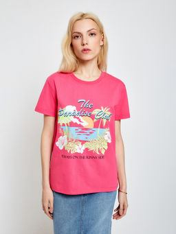 Футболка жен. Amana фуксия - Concept club фото 2