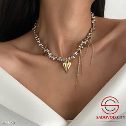 Стильный Чокер на шею с сердечком - Bruno фото 3