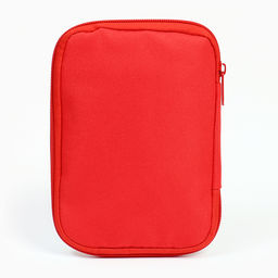 Косметичка-аптечка походная на молнии, с отделами, на подкладке, красная - Simaland фото 3