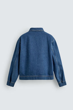 CAZADORA DENIM CREMALLERA / Azul - Zara фото 8