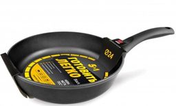 Сковорода Готовить легко Black (несъемная ручка), 24 см