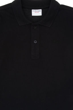 Erkek _ocuk Siyah Basic Polo Yaka Sweatshirt Sepette S_rpriz _ndirim - U.s. polo assn фото 3