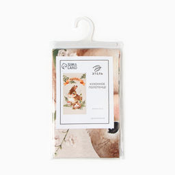 Полотенце Этель Кролик 40х73 см, 100% хл, саржа 190 г/м2  фото 6