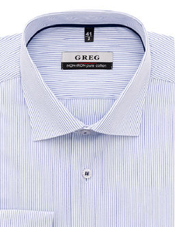 Сорочка мужская длинный рукав GREG 221/191/7566/Z/1p_GB