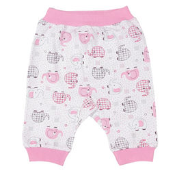 CRB wear/CAN 7885 Штанишки ясельные, розовые слоники/Ex.Cherubino  фото 3