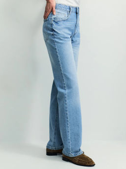 Джинсы straight с высокой посадкой / Zarina  фото 3