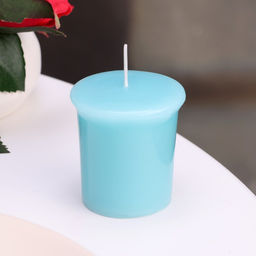 Набор свечей ароматических Turquoise sky, бирюзовое небо, 3 шт., 5×4.5 см