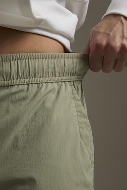 Брюки текстильные Серо-зеленый - Anta фото 6