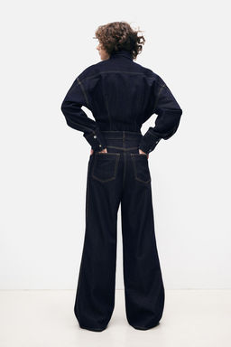 Vaquero de pernera ancha con brillo - H&m фото 4