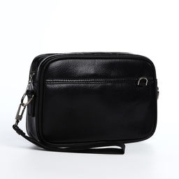 Сумка мужская через плечо, искусственная кожа, цвет чёрный - Simaland фото 2