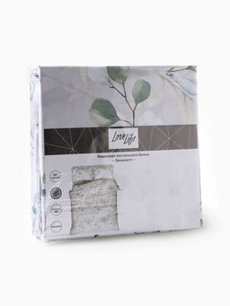 Постельное бельё дуэт LoveLife «Эвкалипт», микрофайбер