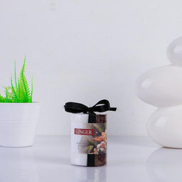 Ароматическая свеча-цилиндр «Кристаллический узор», имбирь, 5×7.5 см