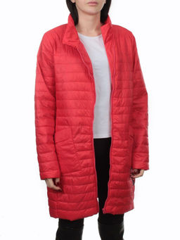 K-532 RED Куртка демисезонная стеганая женская (70 гр. холлофайбер) - Fashion фото 6