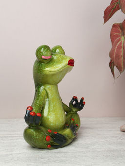 Фигурка Лягушка Йог 15 см / YX39033 /уп 16/ - Галеонтрейд фото 3