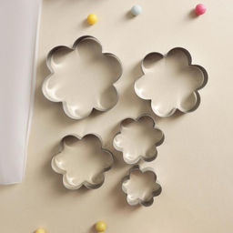 Набор кондитерский Лориэн, 10 предметов: форма для выпечки Цветок 5 шт, 3 насадки, адаптер, мешок - Simaland фото 8