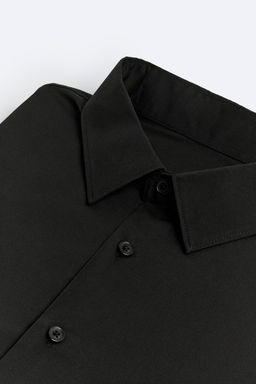 STRETCHY POPLIN SHIRT - Zara фото 10