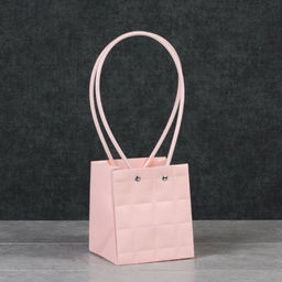 Пакет для цветов 11,5х10,5х13см / GYH22125-4 /уп 10/600/персиковый - Галеонтрейд фото 2