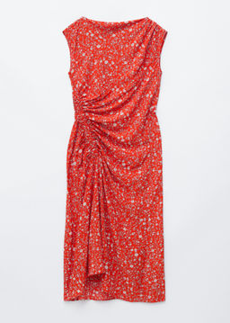 Vestido midi con cuello barco - H&m фото 2