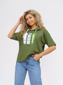 940 Туника Хаки - Svetekst фото 3