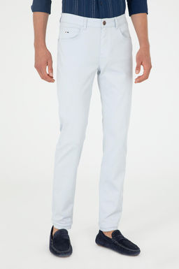 Мужские голубые брюки из плотной ткани - U.s. polo assn фото 2