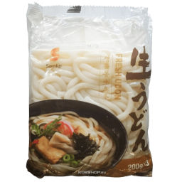 Лапша вареная удон/Fresh udon Самлип/Samlip Корея, 3 порции 600г (без приправ) Акция