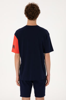 Erkek Comfort Fit Bisiklet Yaka Lacivert Ti__rt Sepette S_rpriz _ndirim - U.s. polo assn фото 5