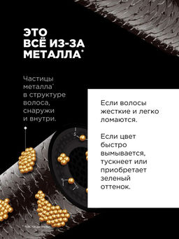 Набор тревелов Metal Detox восстановления окрашенных волос (шампунь 100 мл + маска 75 мл) - Loreal professionnel фото 5