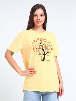 Футболка женская _ 12706/Сats tree