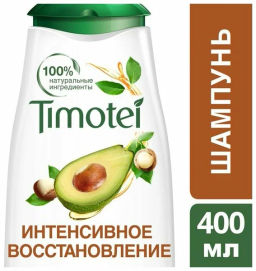 ТИМОТЕЙ д/волос шампунь 400мл Интенсивное восстановление