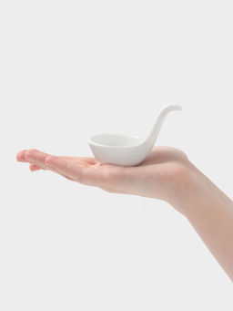 Соусник Hanna Knövell, 30 мл, фарфор, белый