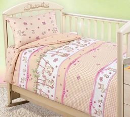 КПБ в детскую кроватку Качели